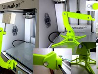 [V3] Universal camera mount standing & printer mount by FalcoV