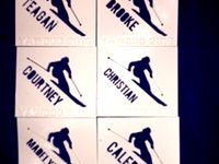 Skier Gifts by Garcya