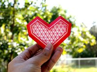 Lowpoly Heart Box by adafruit