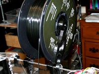 Prusa i3 Spool Holder - Folgertech Acrylic Frame Kit by w3ace