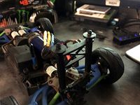Traxxas 1/16th Rally body post spacer by pipi135
