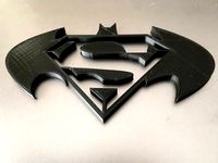 Batman Vs. Superman Logo by NeatoBrian