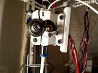 Bowden Extruder Flex-Filament Adapter by titoBLN