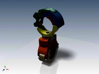 Bike light mount, with quick release by KeriL