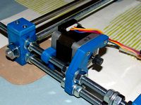 Easy Change Split Y-Motor Mount for Prusa i3 by enif
