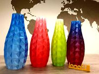 Innofil3D Vase - multicolor  by Innofil3d