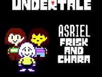 Asriel, Chara and Frisk figure - Undertale by Kenesthor