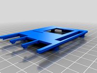 RPi B+/2 Compact 40mm fan case by TisITheFrenchiestFry