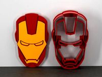 Iron Man - cookie cutter by Dape