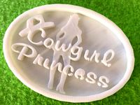 Cowgirl princess buckle clip by Jedi_Craig