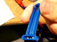 Parametric Z-probe endstop holder by PhysiciSteve