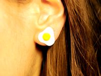 egg earring by butch_cowich
