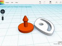 Replacement pieces for a cheap Chinese Respirator by DrPeper