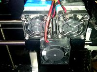 3FPD-MB Rep 2X-Active Cooling Duct-Revised Filament Duct  by gork1rogues