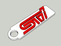 Subaru STI Keyrings by RileZ33