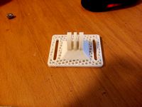 Gopro reinforced base for MiniQuad by HamedSarbolandi