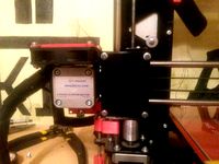 Prusa I3 Steel, X axis, bearing mount with steel frame. by jankes0493