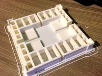 8x10 Glass plate corners for Flashforge Creator Pro by fullwoc