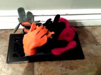 Mitten drying rack by woodzie