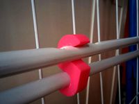 Clip for drying rack by vindolin