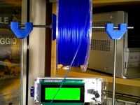Spool holder for Geeetech prusa i3 by uge
