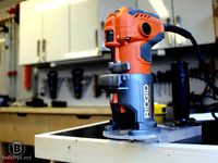 Router Trimmer Flush Trim Jig by buildxyz