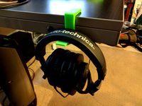 Headphone Hook for Ikea Jerker by lowside