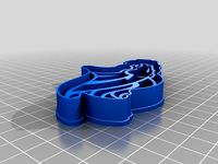 Denver Broncos cookie cutter by joeltelling