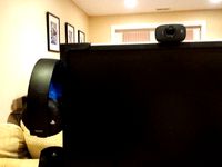 Monitor Headphone Hanger by craigj