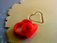 Valentine's Day Heart Shaped Cookie Cutter by Dimwit-Dave