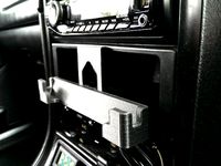 Mazda MX-5 Miata (or similar '99 era Mazda) DIN HTC One M7 Holder by Combustive