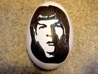 Eggbot Spock by peterinaz