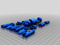 Jointed Human by OwenWolfPrinting