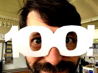 100th Day of School Glasses by MrKindergarten