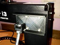 Z braces for Wanhao Duplicator i3 by ch_unterlechner