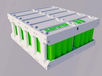 Electric bike (e-bike) or scooter 18650 modular battery pack from recycled e-waste laptop batteries by sschm9