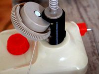 Yarn Winder Spool Bobbin Adapter by scarabaea