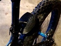 Fat Bike Mud Guard by tleary