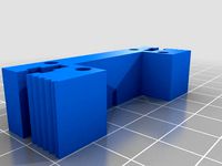 Hesine 3D extruder cage mount by pfliegel