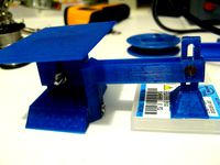 Height-adjustable platform with stabiliser side-arm by plymdiver