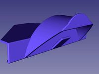 Headphone holder for shelf by Dampmaskin