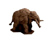 Woolly Mammoth (18mm Scale) by dutchmogul