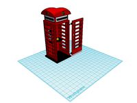 UK Telephone Booth by cornneliu