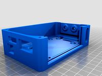 Remake of case to allow for top cable hole. by rdmotors