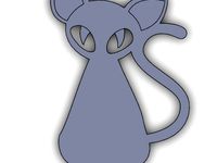 Cat keychain by TheZeiZei