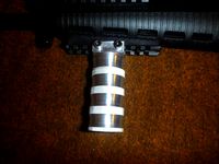 Rail Mounted ForeGrip by harddrv1