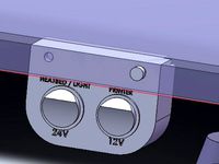 Switch holder for 2x R13245A switch by CoenJ