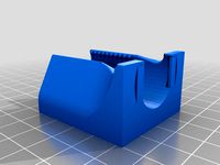 E3D 40x40 Fan Duct remix for more air flow to the nozzle by ImShogun
