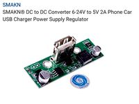 Case for SMAKN DC to DC Converter 6-24v to 5v 2A Charger Regulator by frolen13