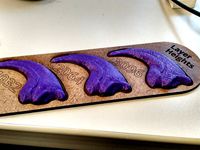 Layer Height Demonstration Plaque by Jbonasera